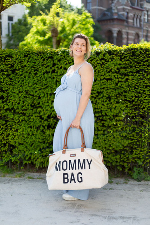 Childhome Torba Mommy Bag Teddy Bear White