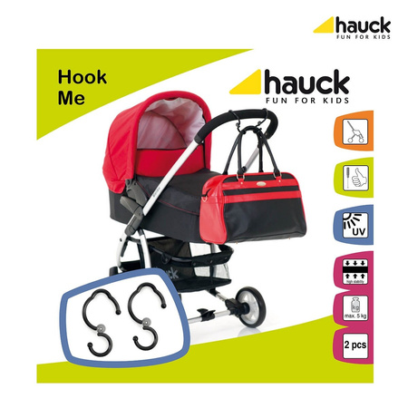 hauck haczyki Hook Me Black