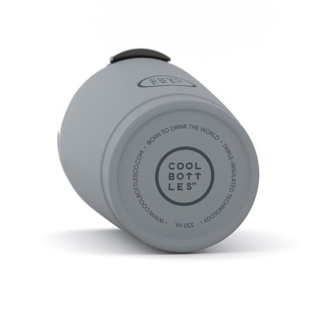 Cool Bottles Kubek termiczny 330 ml Pastel Grey