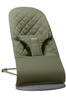 BABYBJORN - leżaczek BLISS Woven, Ciemnozielony