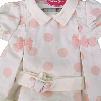 Zestaw ubranek dla lalki w groszki Antonio Juan 91042_20