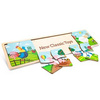New Classic Toys drewniane puzzle farma 4w1