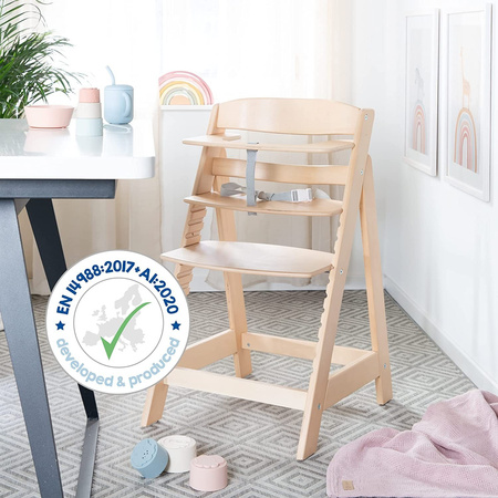 Roba drewniane krzesełko Sit Up Flex naturalne