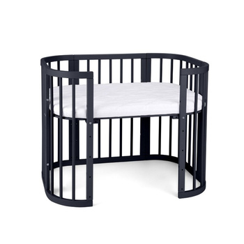 Łóżeczko 5w1 z materacem i opcją kołyski Grafit