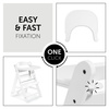 hauck tacka Alpha Click Tray - White